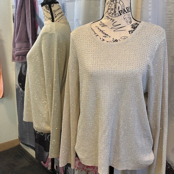 Twelfth Love Sequined Sweater - Picture 1 of 5